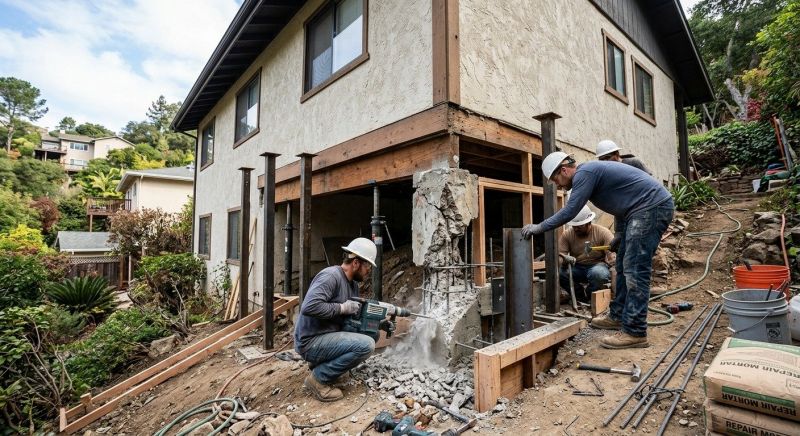 Concrete Foundation Repair in Deland, FL