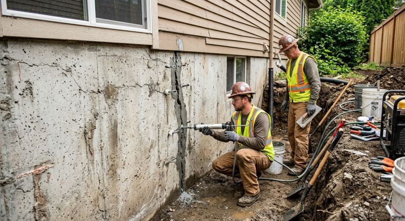Cracked Foundation Repair in Astor, FL