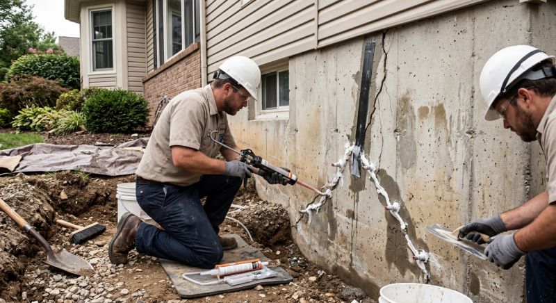 Cracked Foundation Repair in Orange City, FL