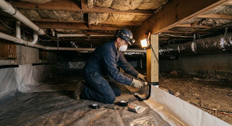 Crawl Space Leveling in Debary, FL
