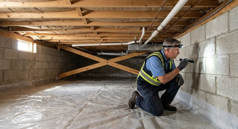 Crawl Space Leveling in Debary, FL