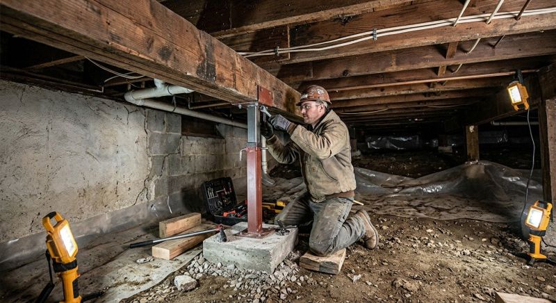 Crawlspace Foundation Repair in Osteen, FL