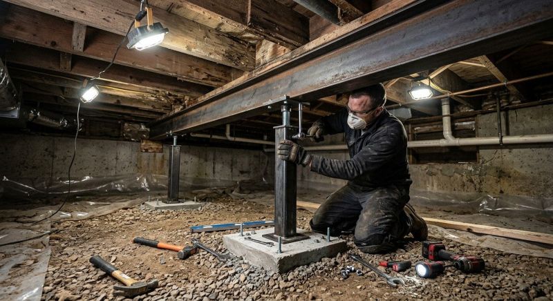 Crawlspace Structural Repair in Debary, FL