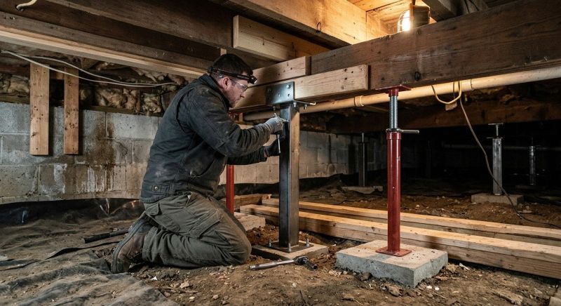 Crawlspace Structural Repair in Debary, FL