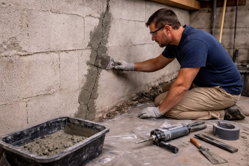 Foundation Crack Repair in Orange City, FL