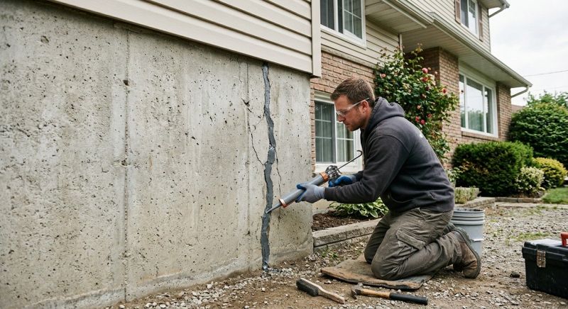 Foundation Crack Sealing in Debary, FL