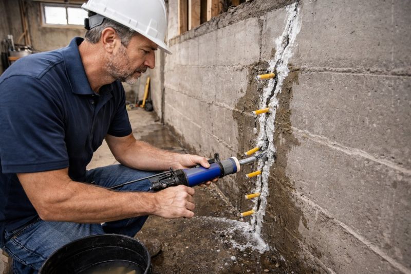 Foundation Crack Sealing in Debary, FL