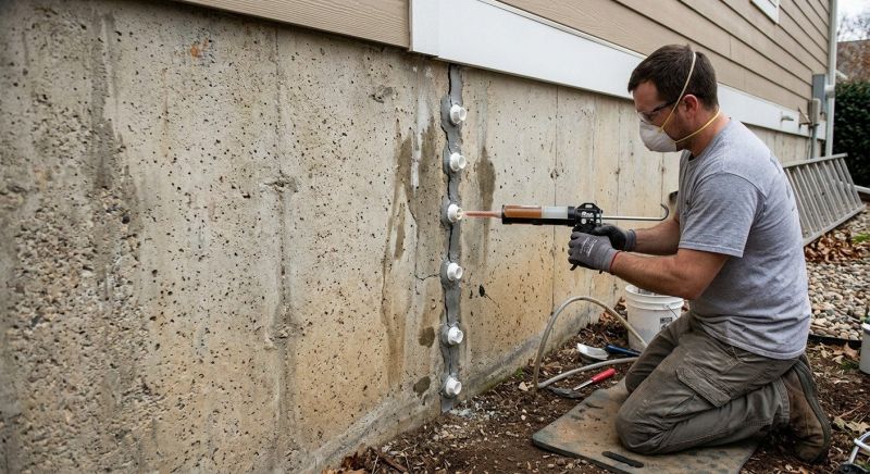 Foundation Crack Sealing in Debary, FL