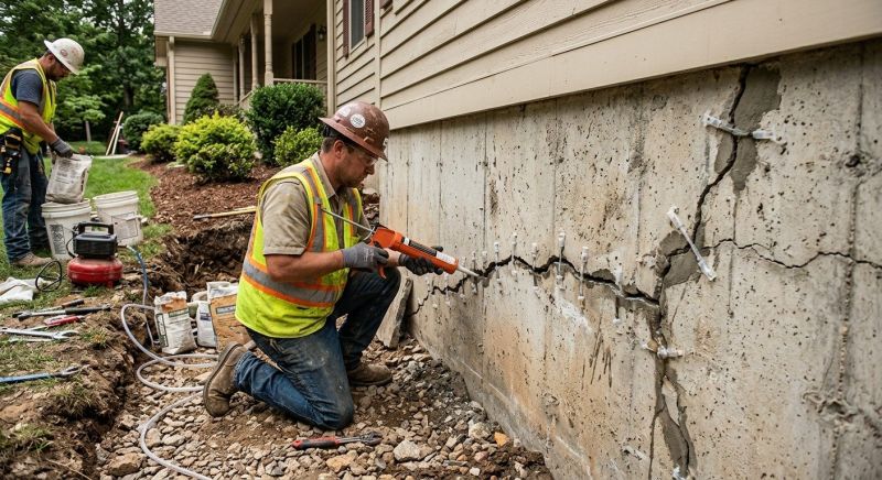 Foundation Cracks Repair in Debary, FL