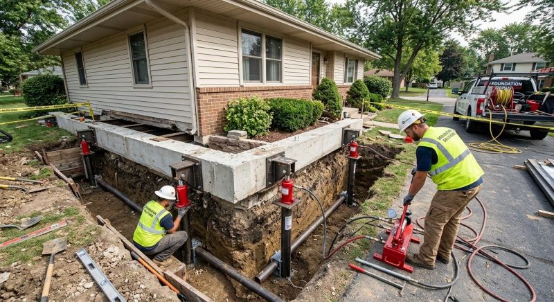 Foundation Jacking in Lake Mary, FL