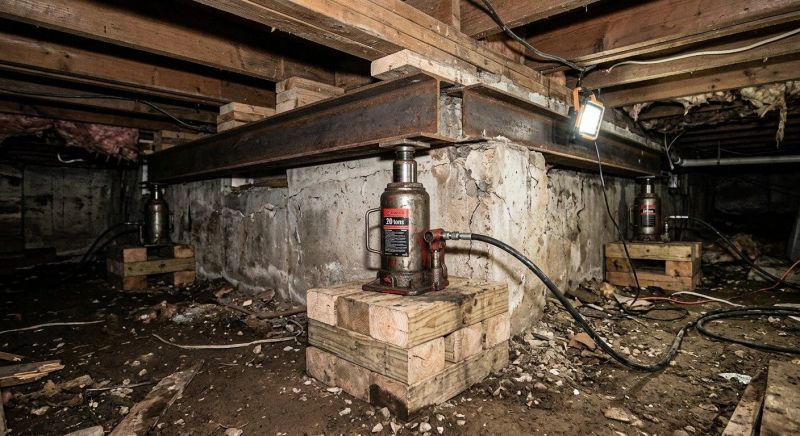 Foundation Jacking in Mount Dora, FL