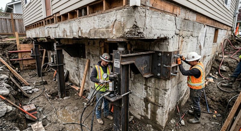 Foundation Lifting in Eustis, FL