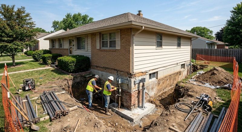 Foundation Underpinning in Debary, FL
