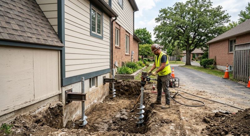 Helical Pile Installation in Debary, FL