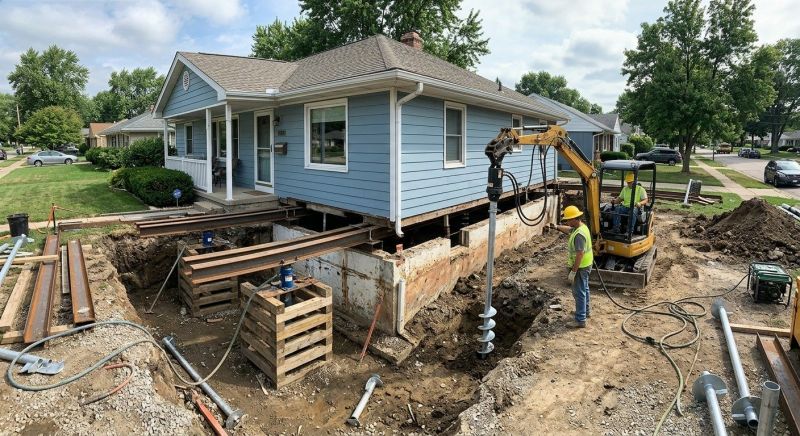 House Underpinning in Debary, FL