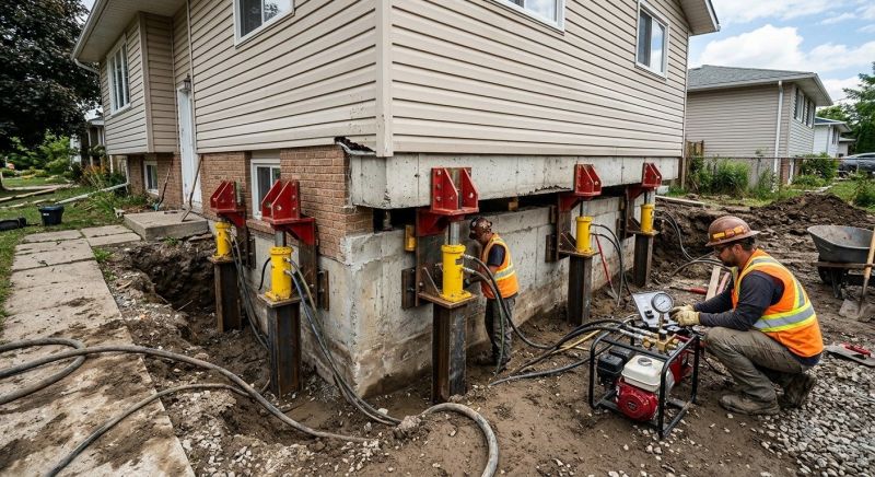 Sinking Foundation Lifting in Debary, FL