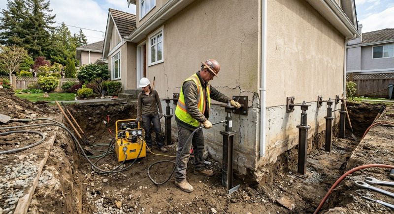 Sinking Foundation Repair in Debary, FL
