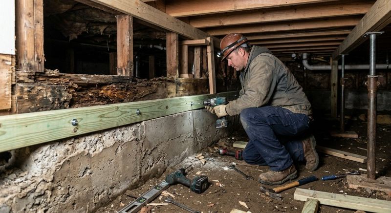 Sinking Foundation Repair in Debary, FL