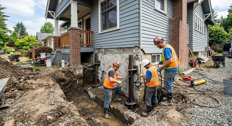 Sinking Foundation Repair in Longwood, FL