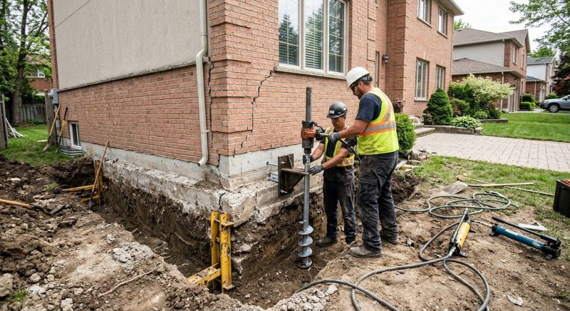 Sinking Foundation Repair in Winter Park, FL